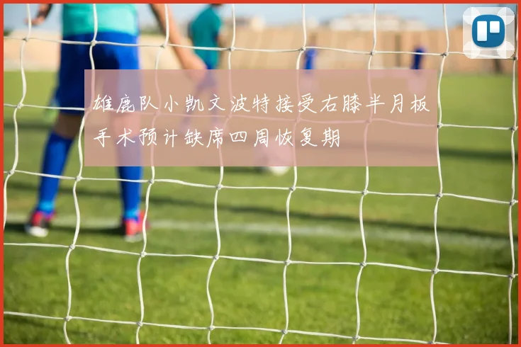 雄鹿队小凯文波特接受右膝半月板手术预计缺席四周恢复期